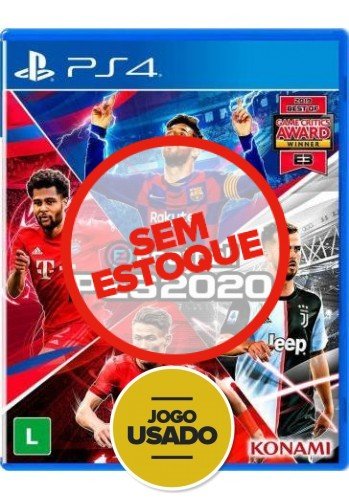 PES 2020: Pro Evolution Soccer - PS4 (Usado)